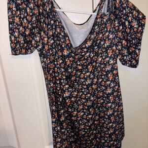 Floral Sleeveless Women's Top